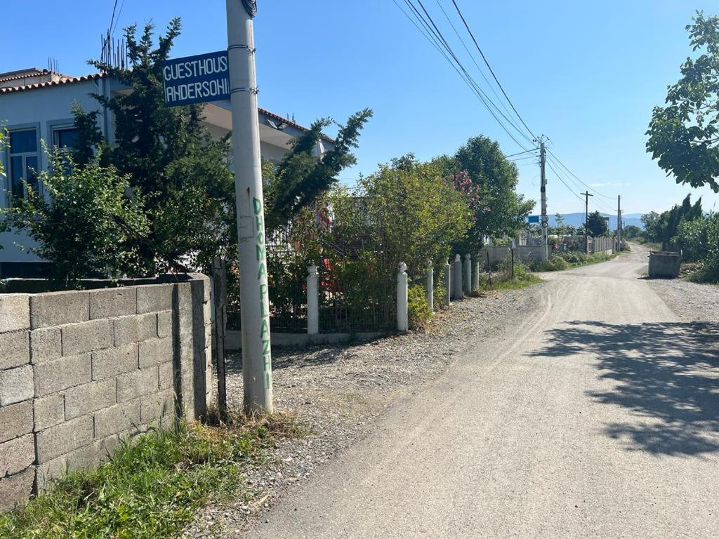 Guest House Andersoni Dhoma Plazhi Andersoni Shen Ded Gjoni Exterior photo